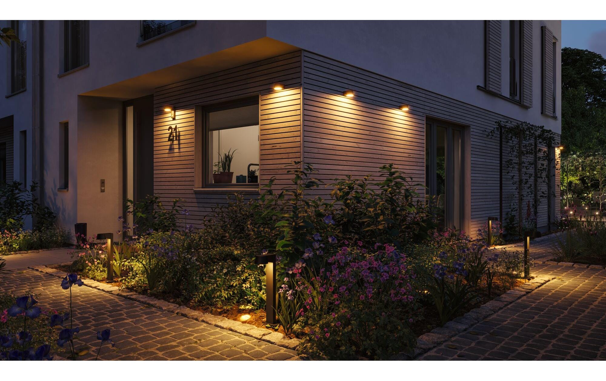 Paulmann LED Pollerleuchte Capera 230 V Anthrazit