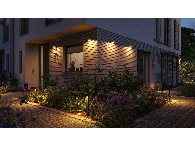 Paulmann LED Pollerleuchte Capera 230 V Anthrazit