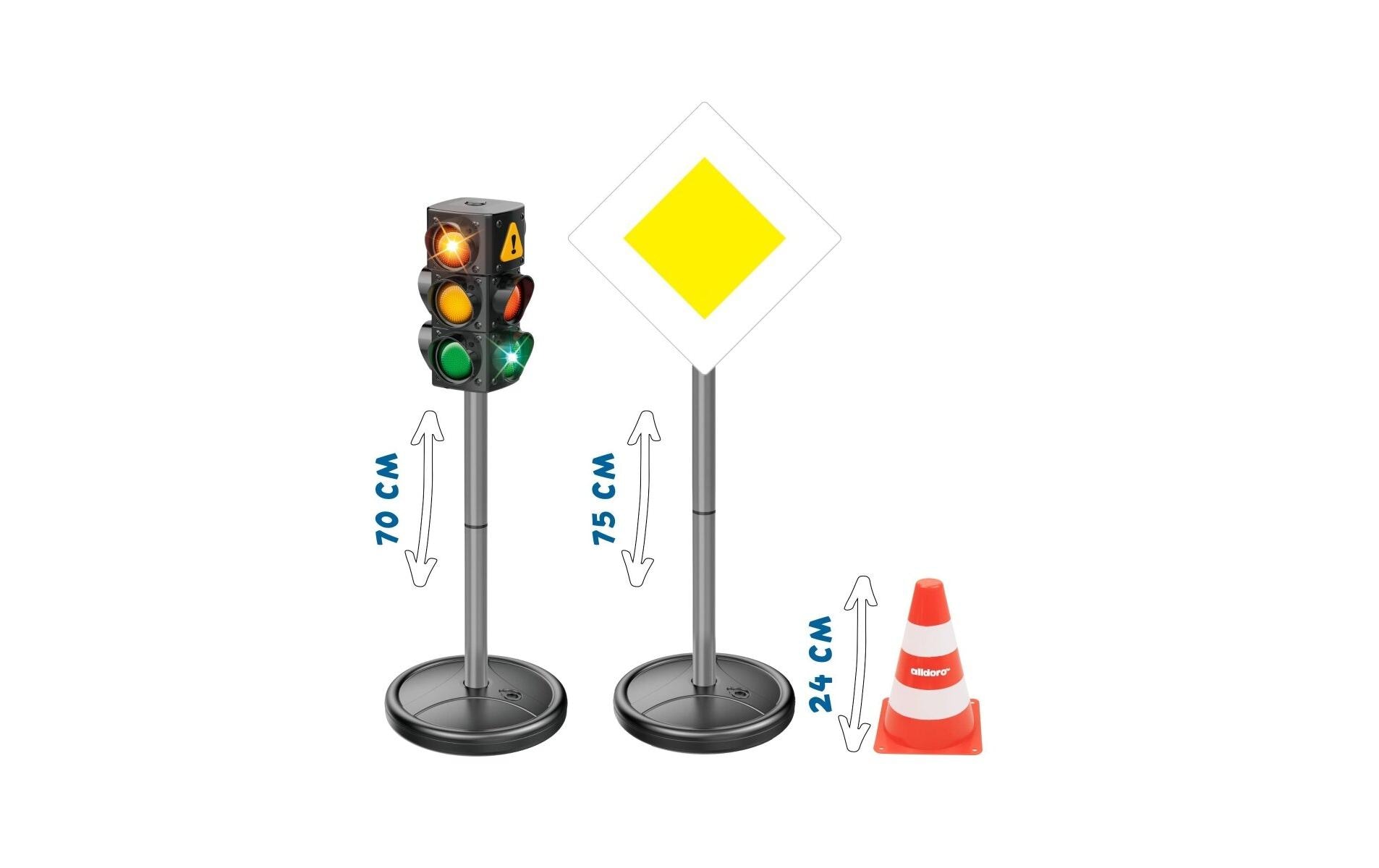 alldoro XXL Verkehrsset, 21 Teile