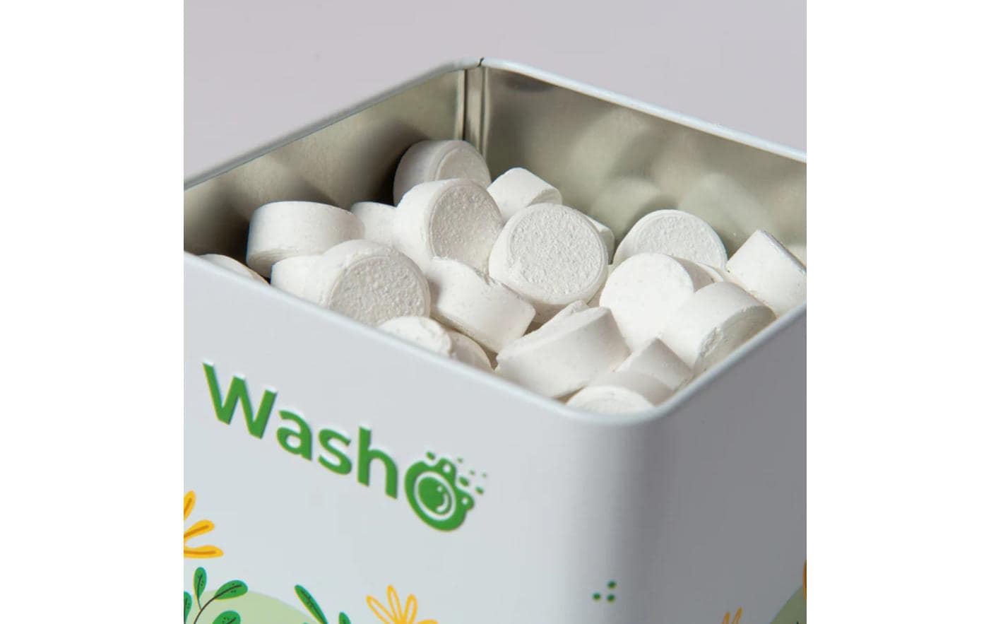 Washo Geschirrspül Tabs Mini 75 Stück Washo Geschirrspül Tabs Mini 75 Stück