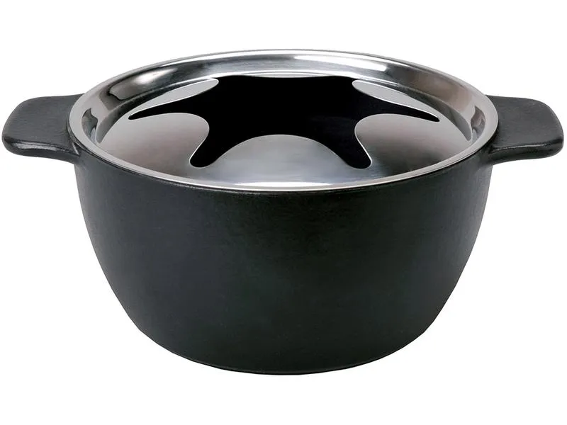 Kisag Fondue-Caquelon Allround Schwarz