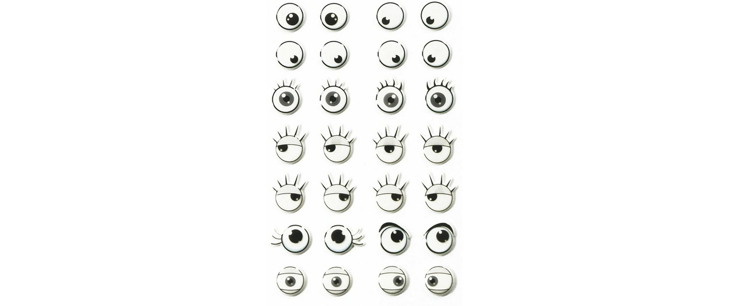 Clairefontaine Motivsticker 3D Augen