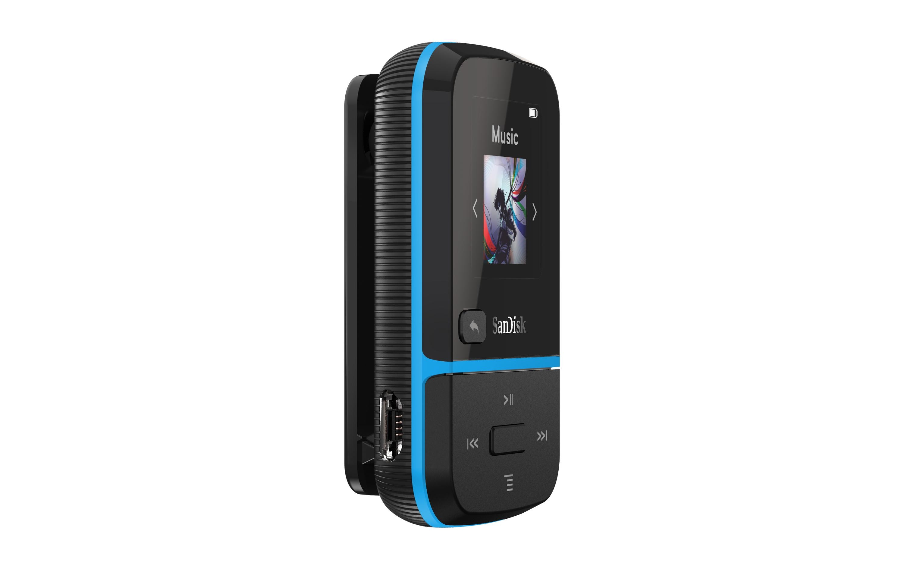 SanDisk MP3 Player Clip Sport Go 32 GB Blau