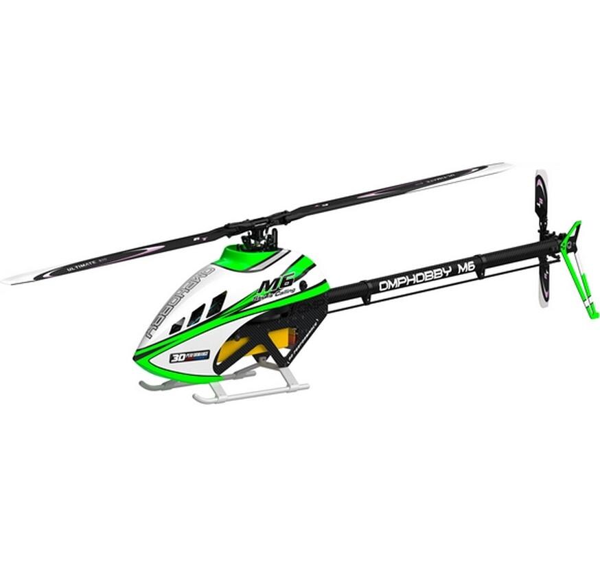 OMPHobby Helikopter M6 Aurora-green Bausatz und Rotorblätter OMPHobby Helikopter M6 Aurora-green Bausatz und Rotorblätter