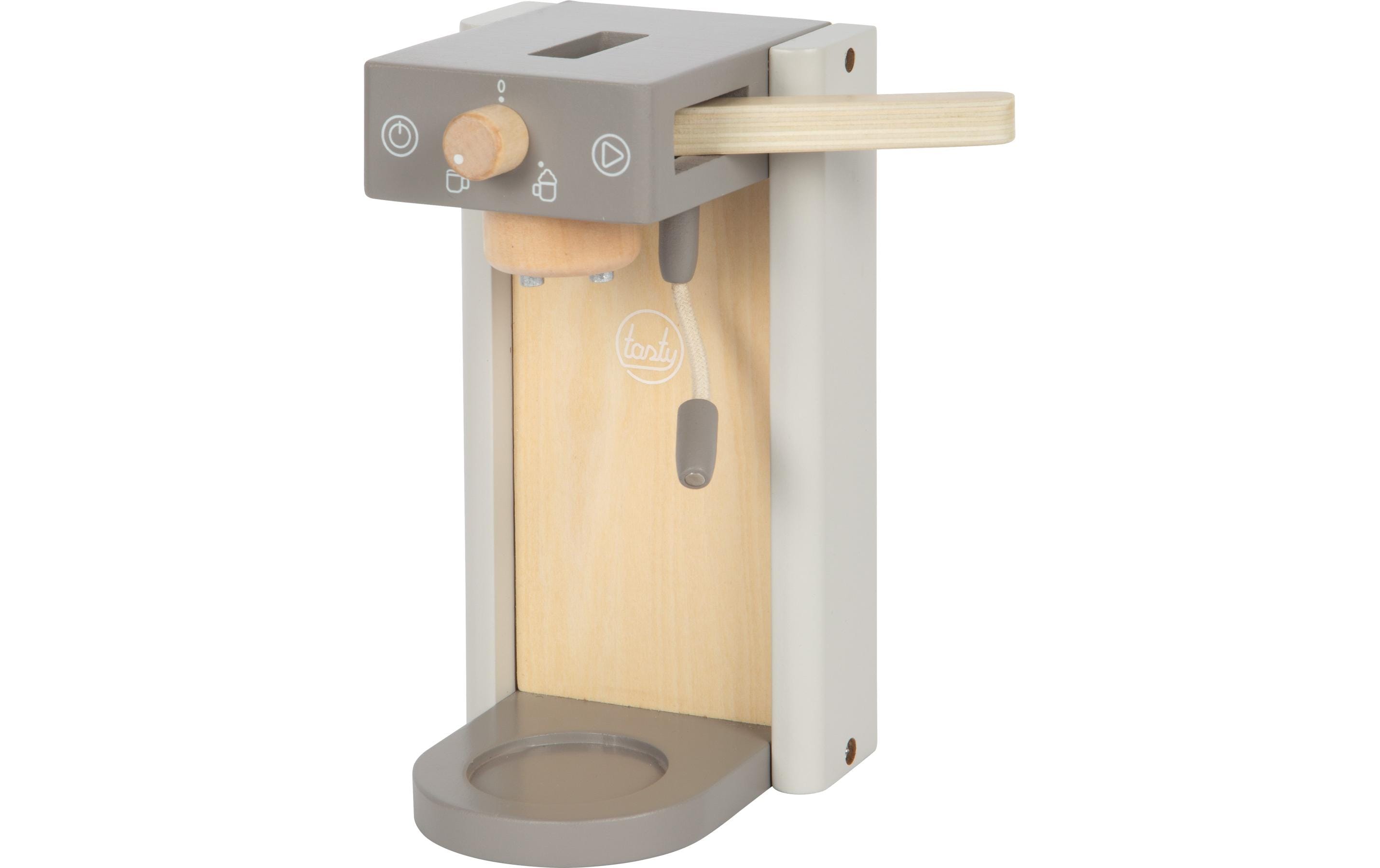 small foot Kaffeemaschinen-Set grau tasty