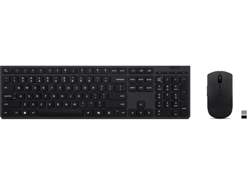 Lenovo Tastatur-Maus-Set Pro Combo Recharge Lenovo Tastatur-Maus-Set Pro Combo Recharge