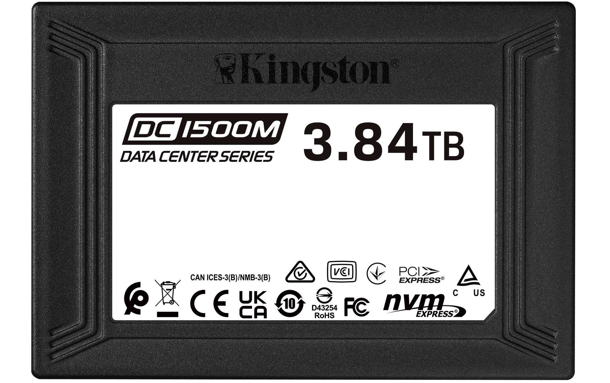 Kingston SSD DC1500M 2.5 NVMe 3840 GB Mixed Use