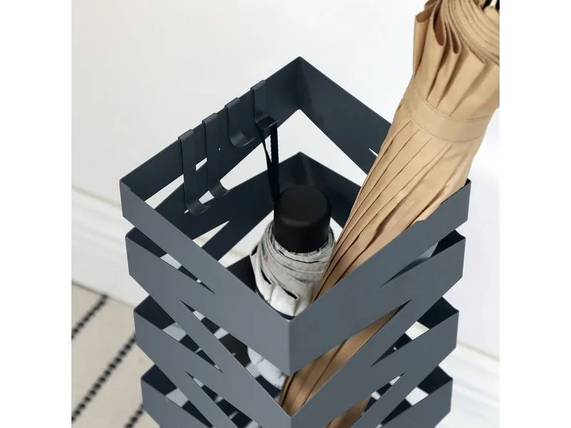 Songmics Schirmständer Anthrazit