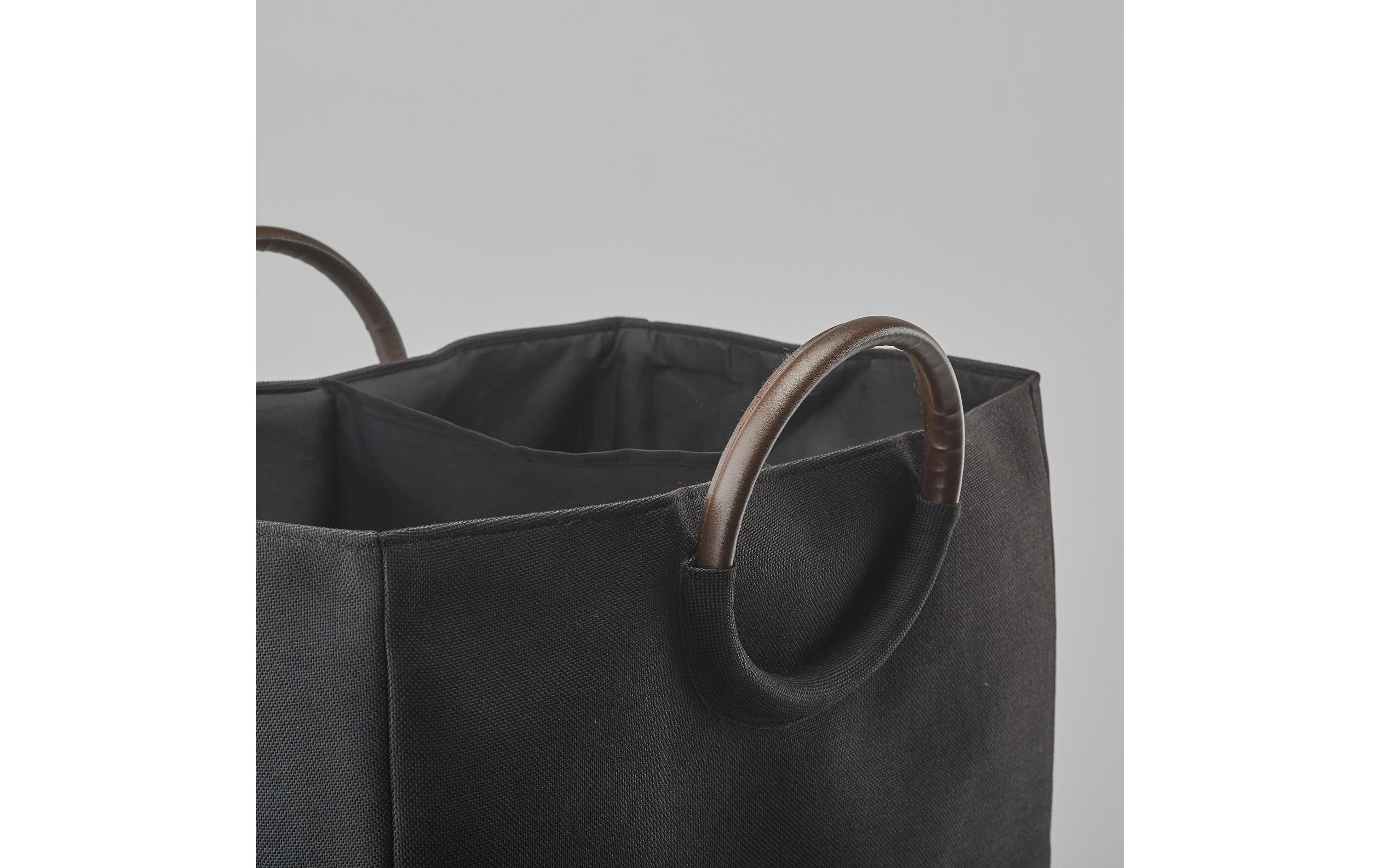 Aquanova Wäschesammler Jada 85 l, Schwarz