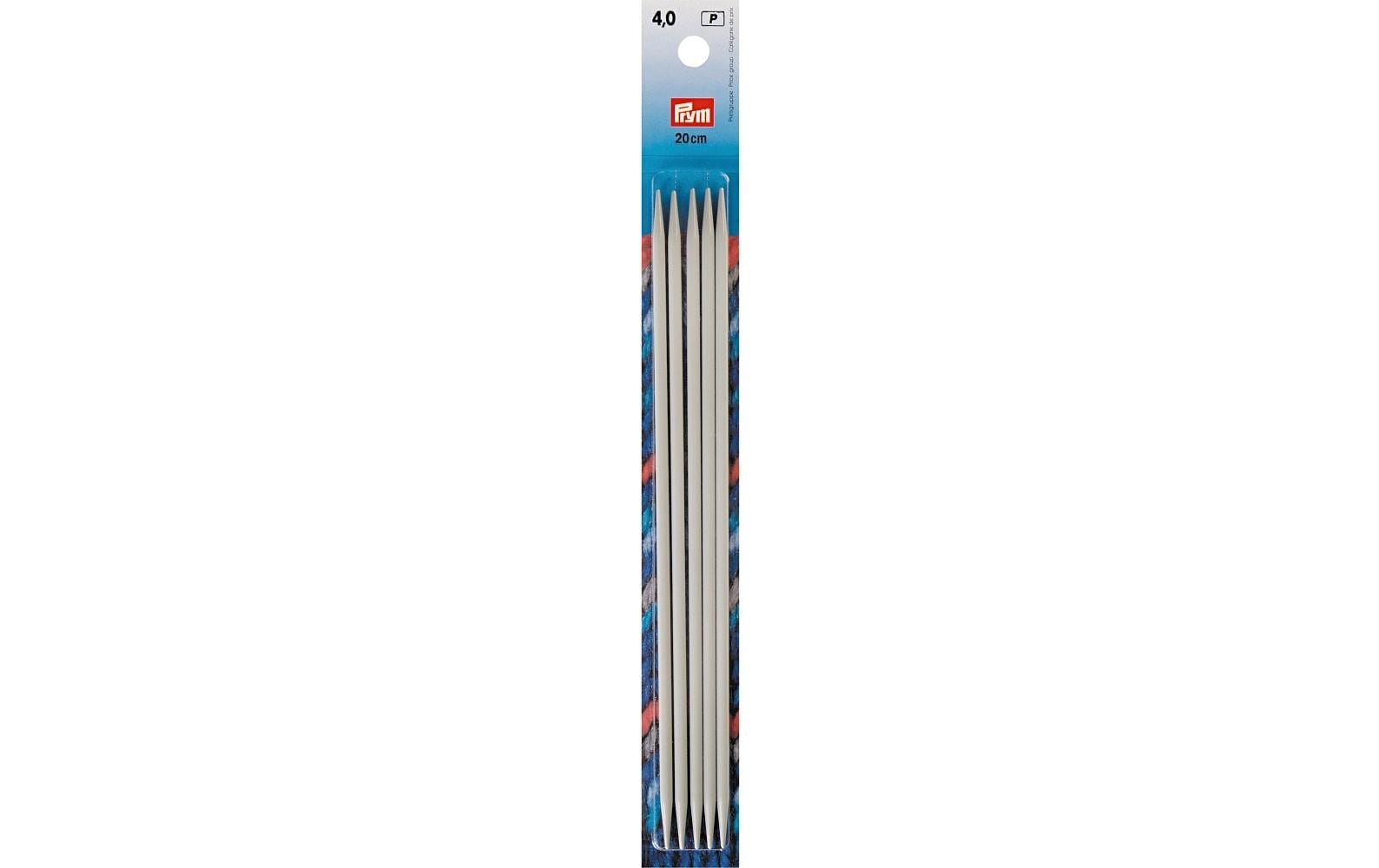 Prym Stricknadeln Ø 4 mm für Strümpfe, 5 Stück