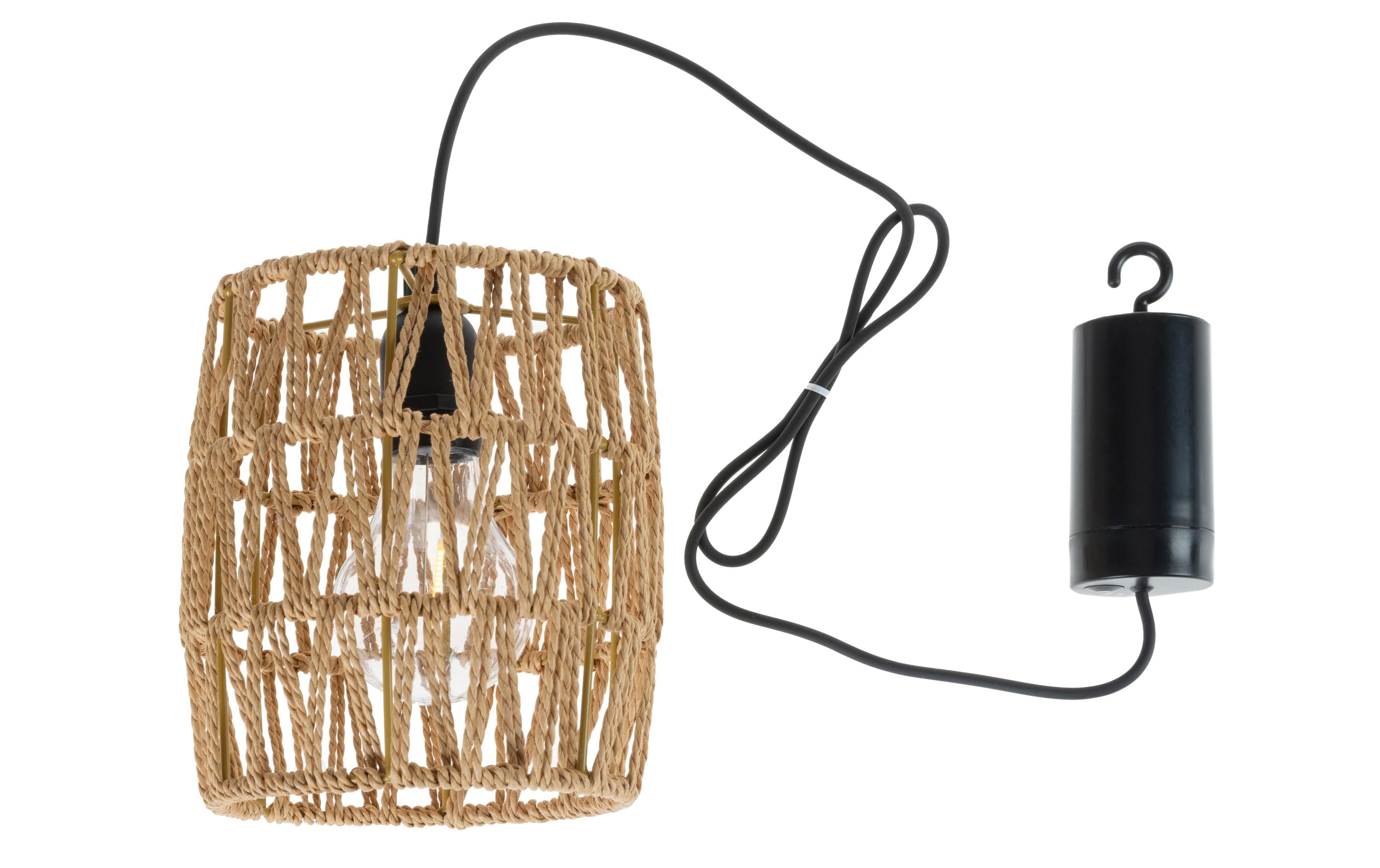 COCON Pendelleuchte mit Rattanschirm COCON Pendelleuchte mit Rattanschirm