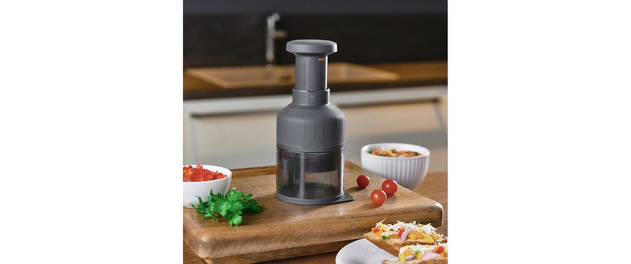 Zyliss Hacker Zick Zick Grau