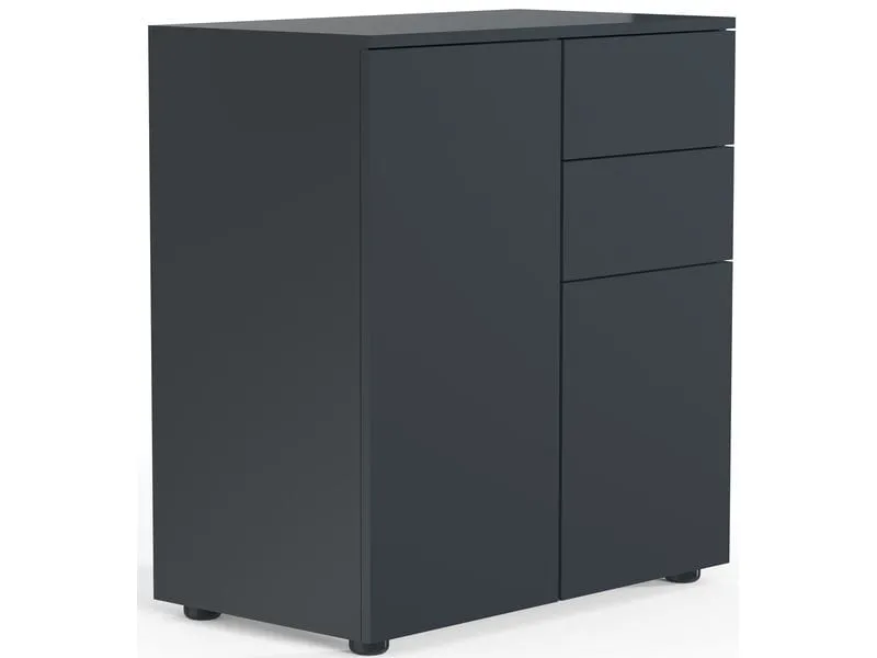 VCM Kommode Dalosa 70 x 77 cm, Grau