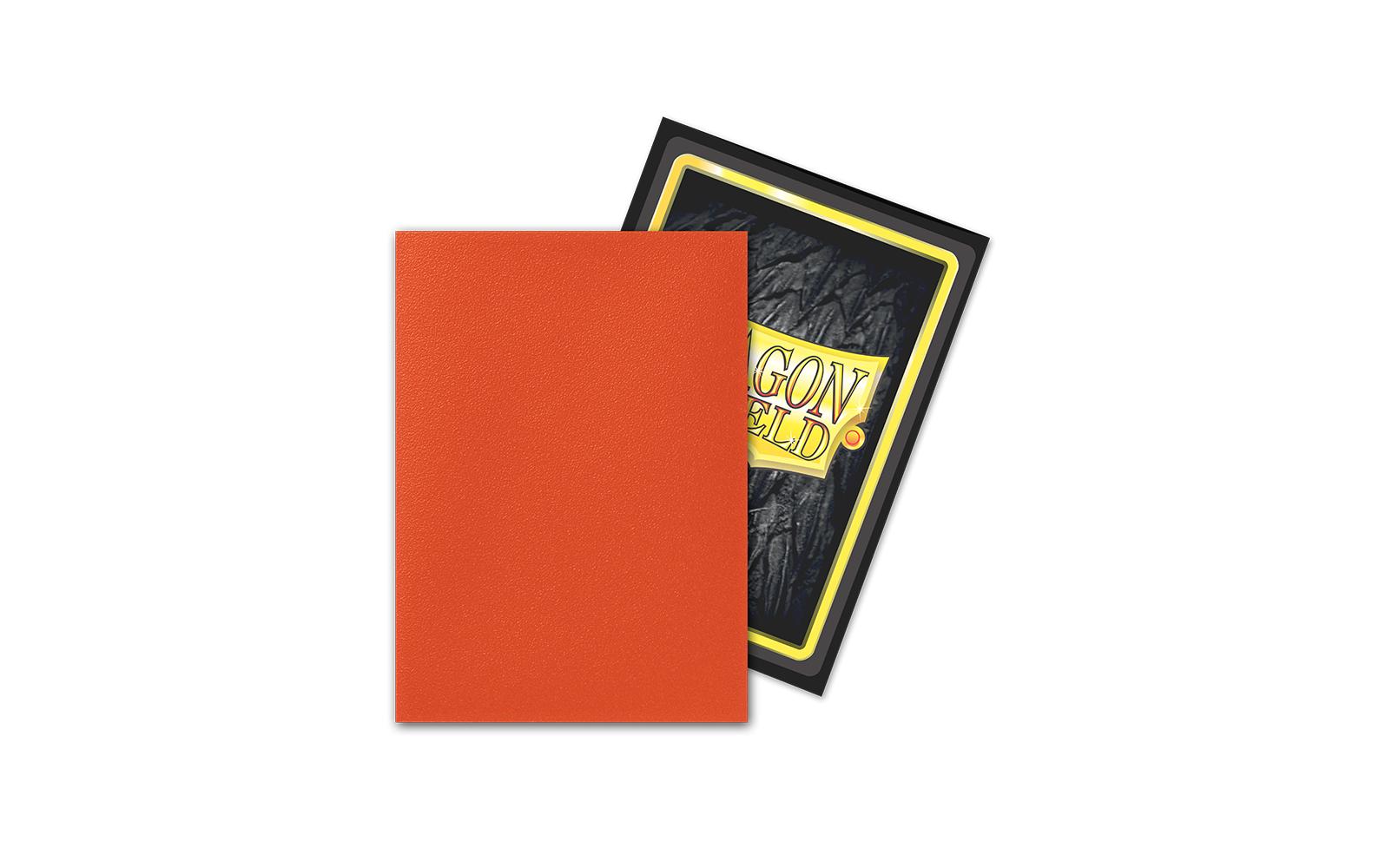 Dragon Shield Kartenhülle Dual Matte: Ember Standardgrösse Orange 100