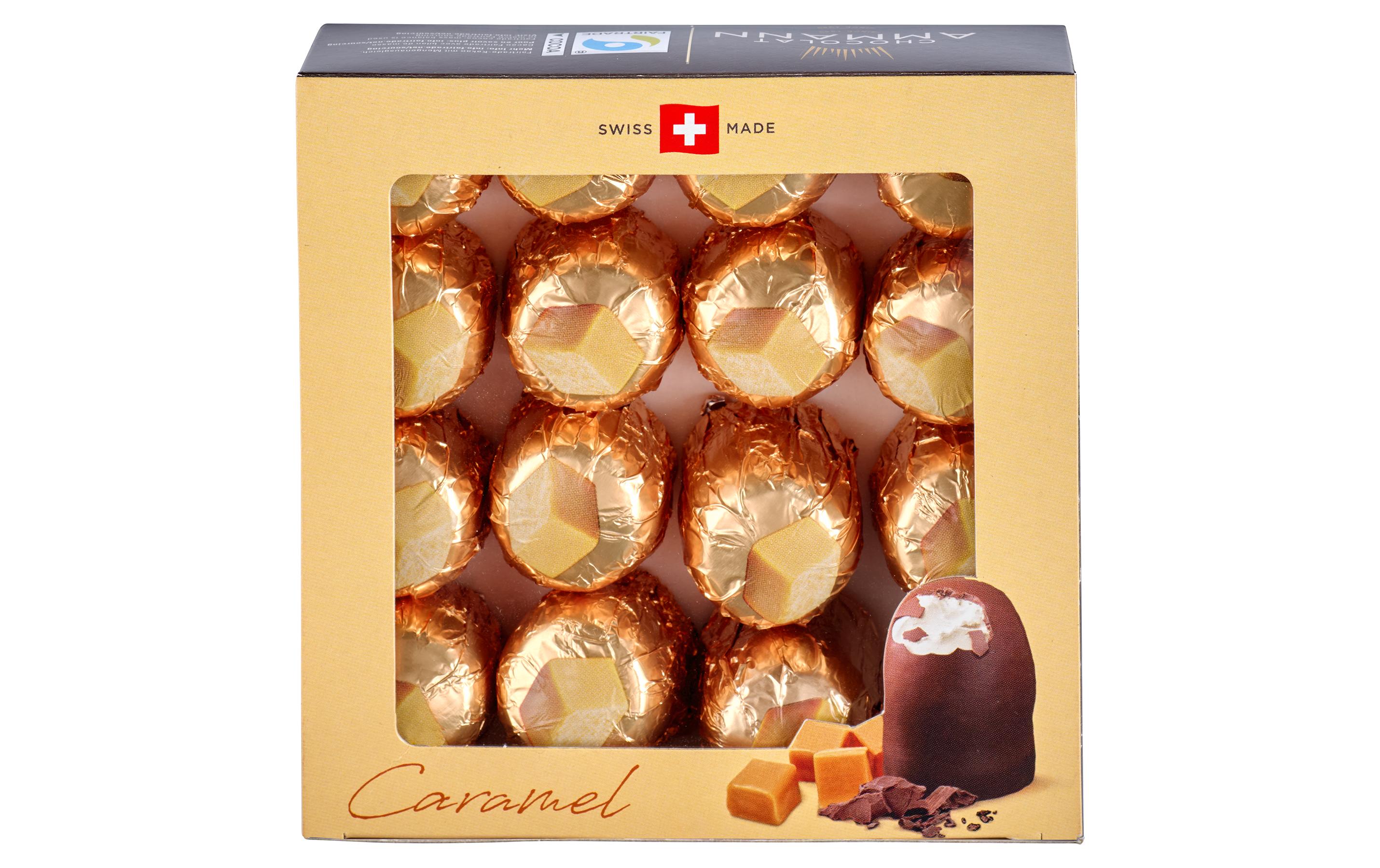 Chocolat Ammann Schokolade Mini King Caramel 16 x 10 g