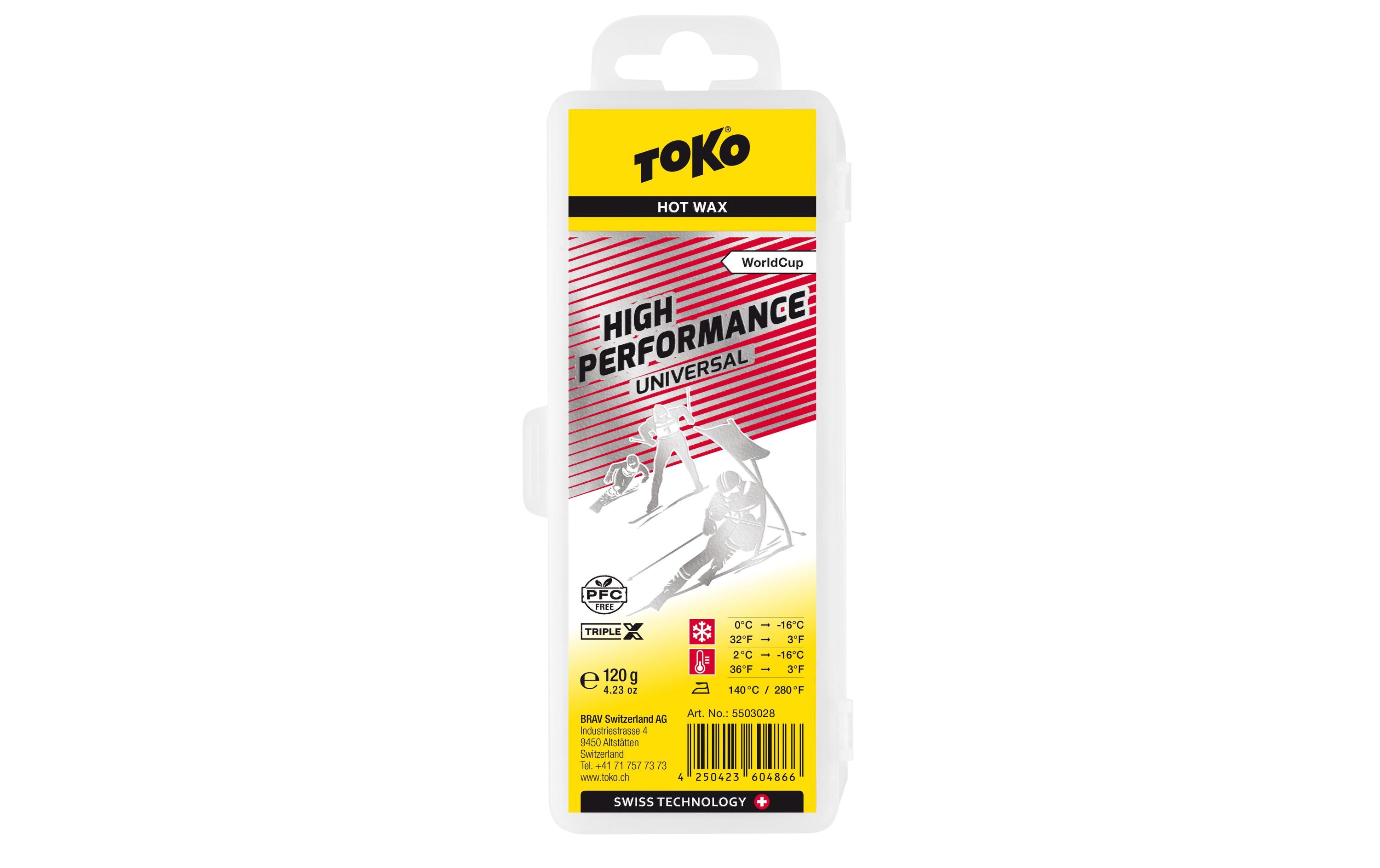 TOKO Wax World Cup High Performance Universal 120 g
