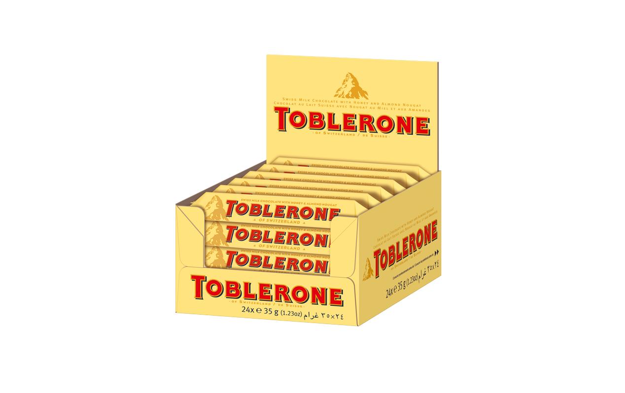 Toblerone Schokoladenriegel Toblerone Milch 24 x 35 g