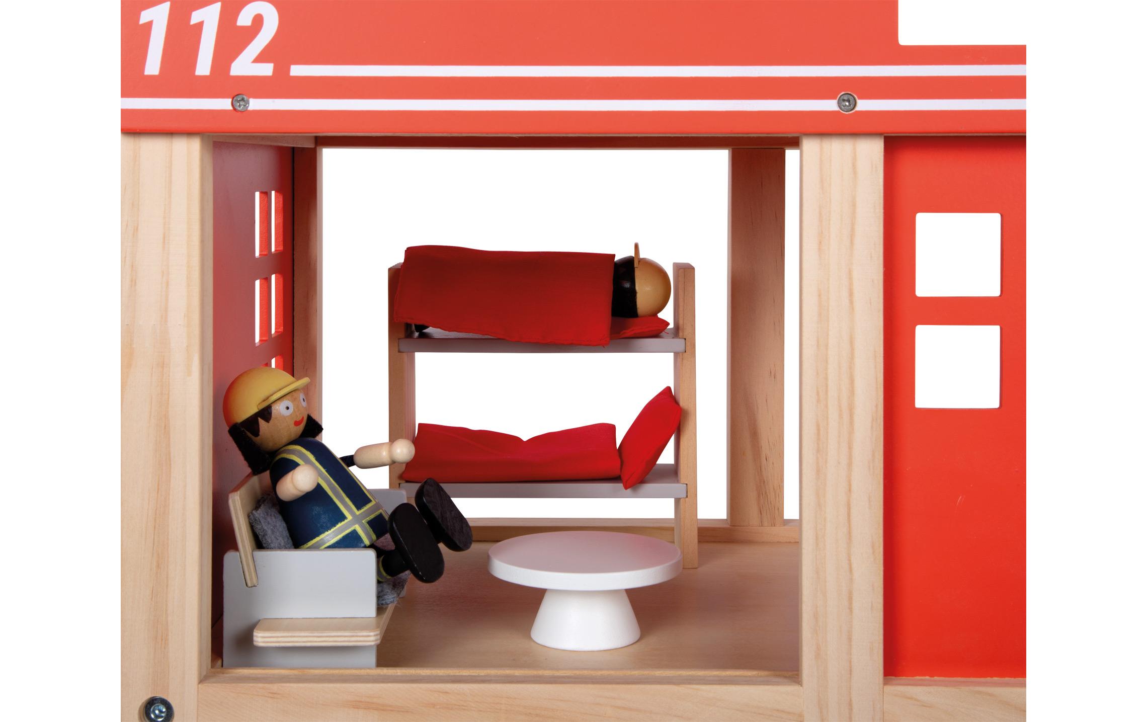 small foot Grosse Feuerwache mit Zubehör