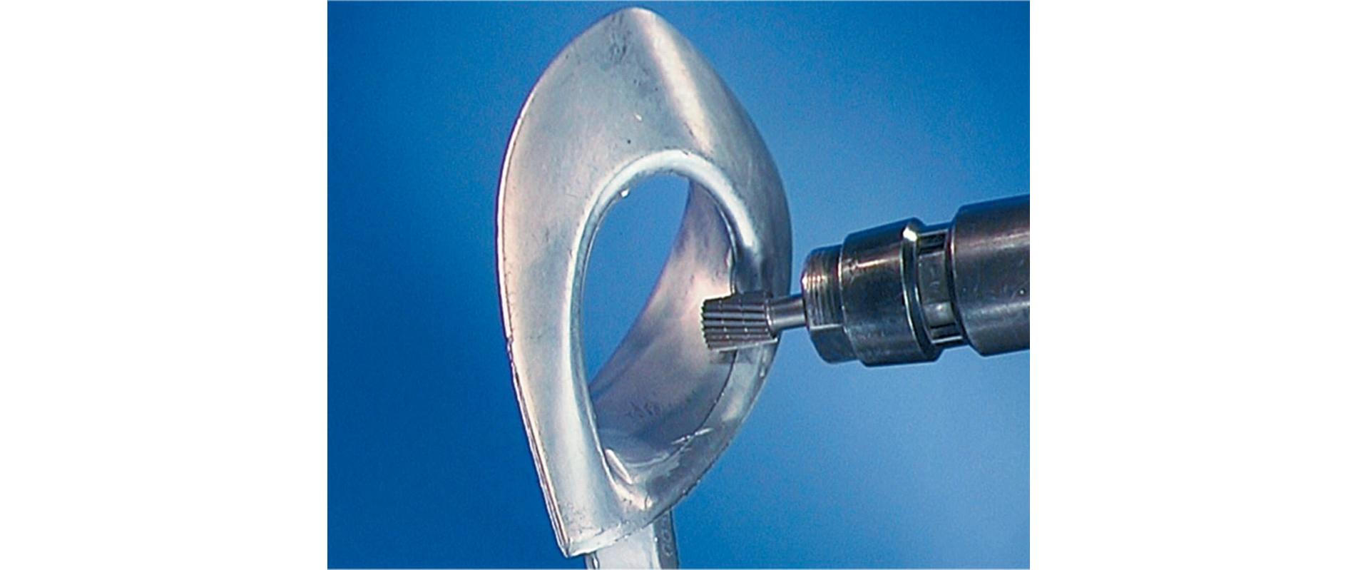 Pferd HSS-Frässtifte-Set 81, 10-tlg. Zahnung 3 Schaft-Ø 6 mm