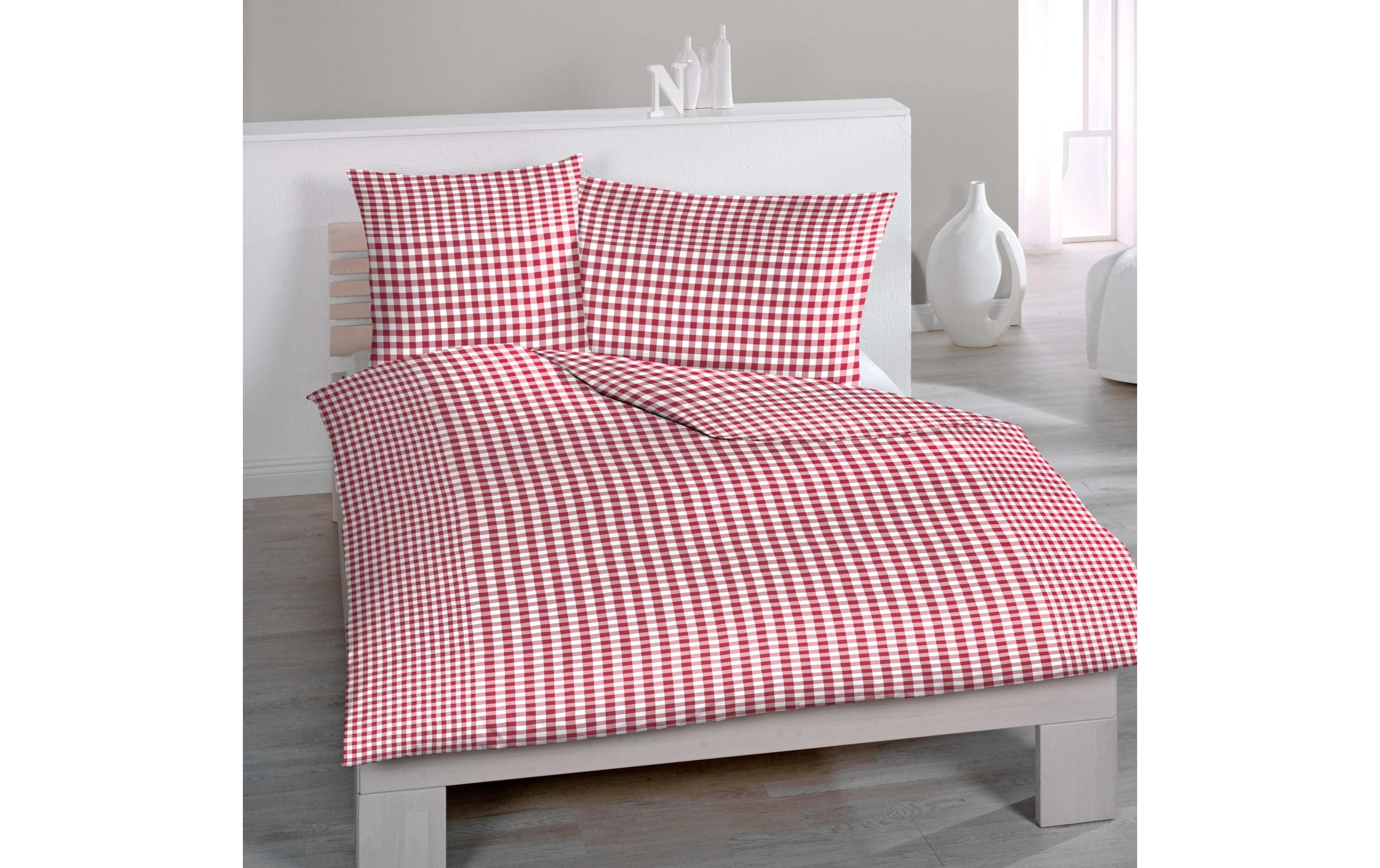 Home Fashion Kopfkissenbezug Renforcé Carschina Mehrfarbig, 65 x 100 cm