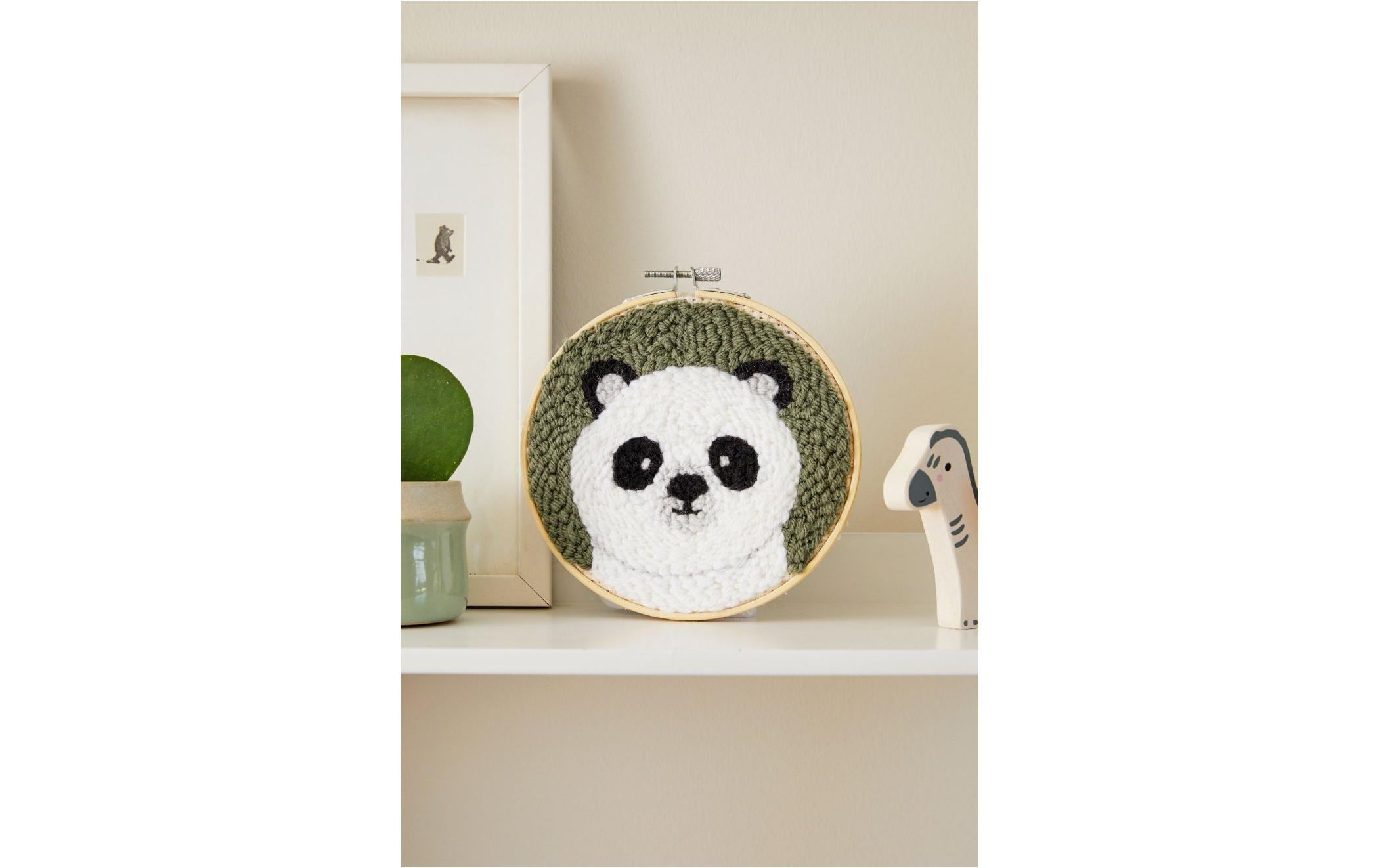 DMC Stickset Gift of Stich Panda Patrick, Ø 15.7 cm