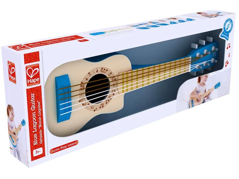 Hape Musikinstrument Gitalele Blaue Lagune