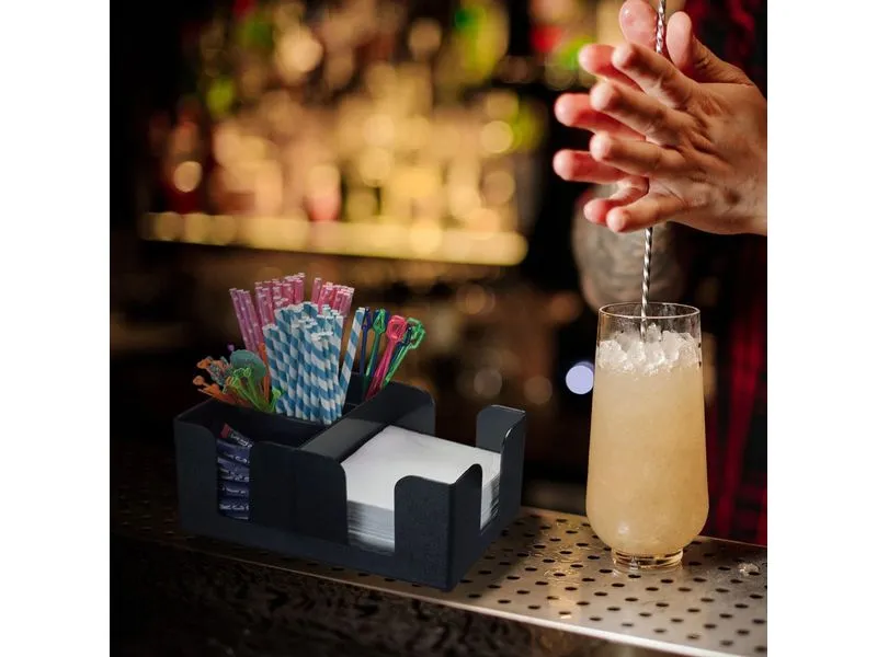 Westmark Bar Organizer mit 6 Fächer Schwarz
