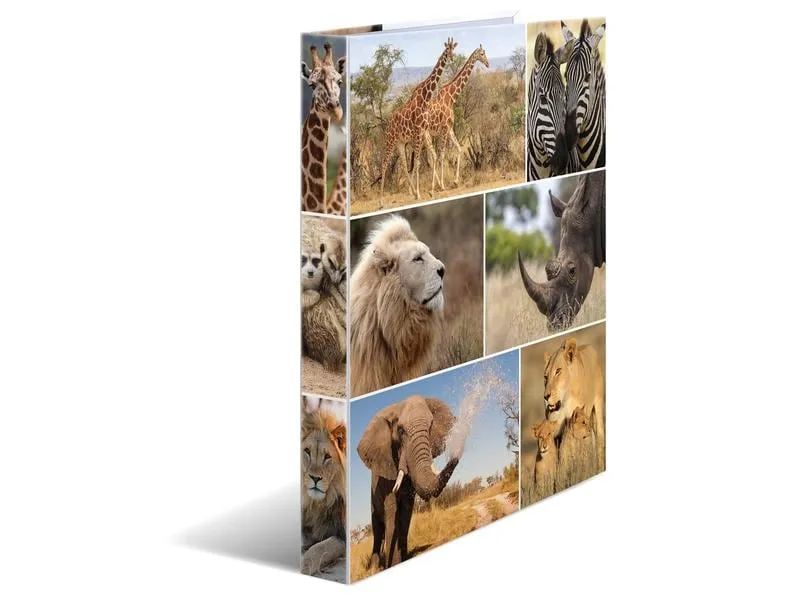HERMA Ringbuch Afrika 2-Ring 3.5 cm, Mehrfarbig
