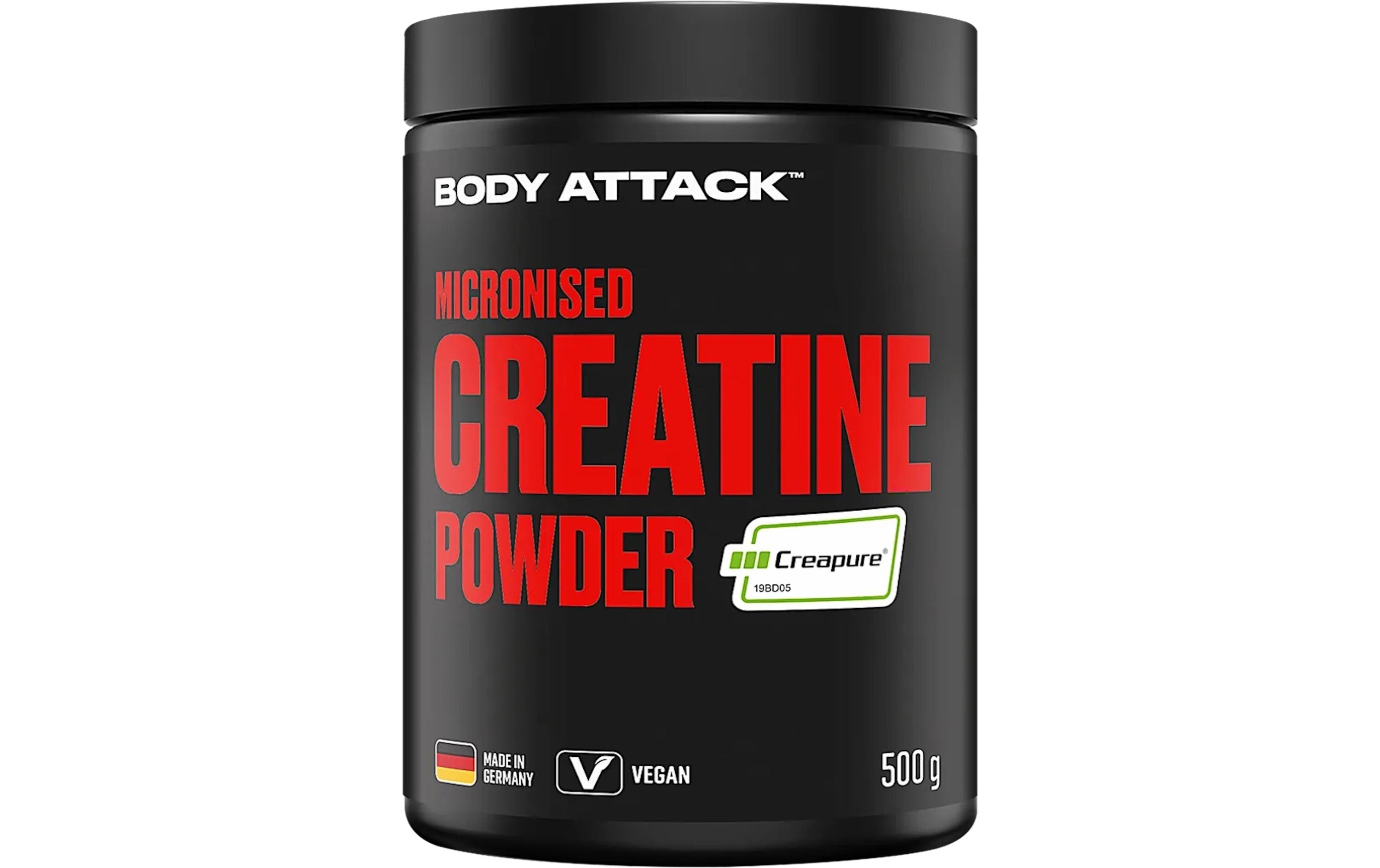 Body Attack Pure Creatine Neutral 500 g