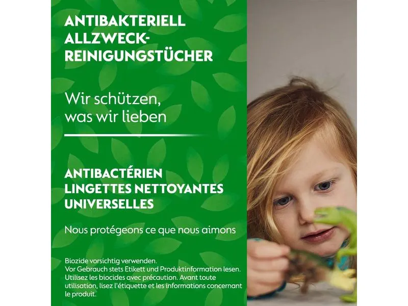 Dettol Allzweck-Reinigungstücher Limette & Minze 60 Stück Dettol Allzweck-Reinigungstücher Limette & Minze 60 Stück