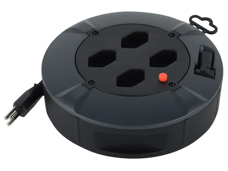 Schönenberger Kabelbox 7m 7m Kabel, 4xT13, dunkelgrau/schwarz Schönenberger Kabelbox 7m 7m Kabel, 4xT13, dunkelgrau/schwarz