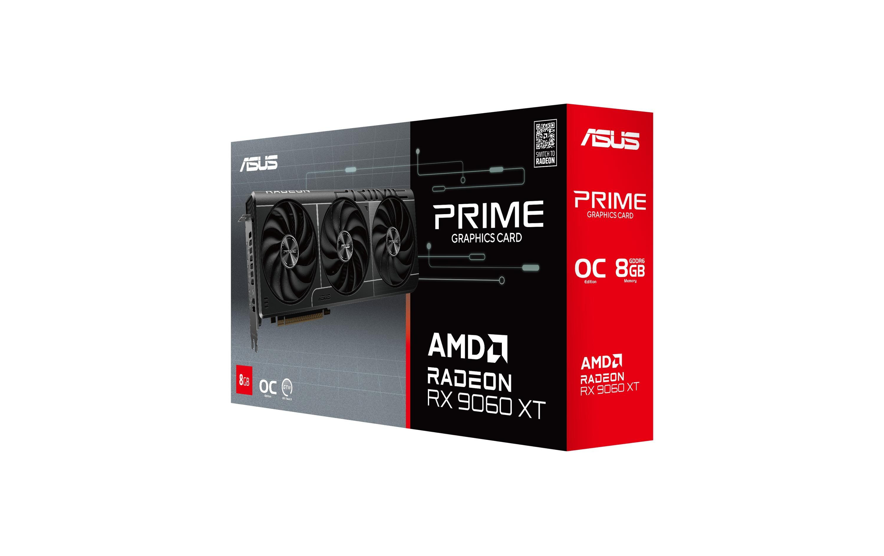 ASUS Grafikkarte AMD Radeon RX9060 XT Prime 8GB