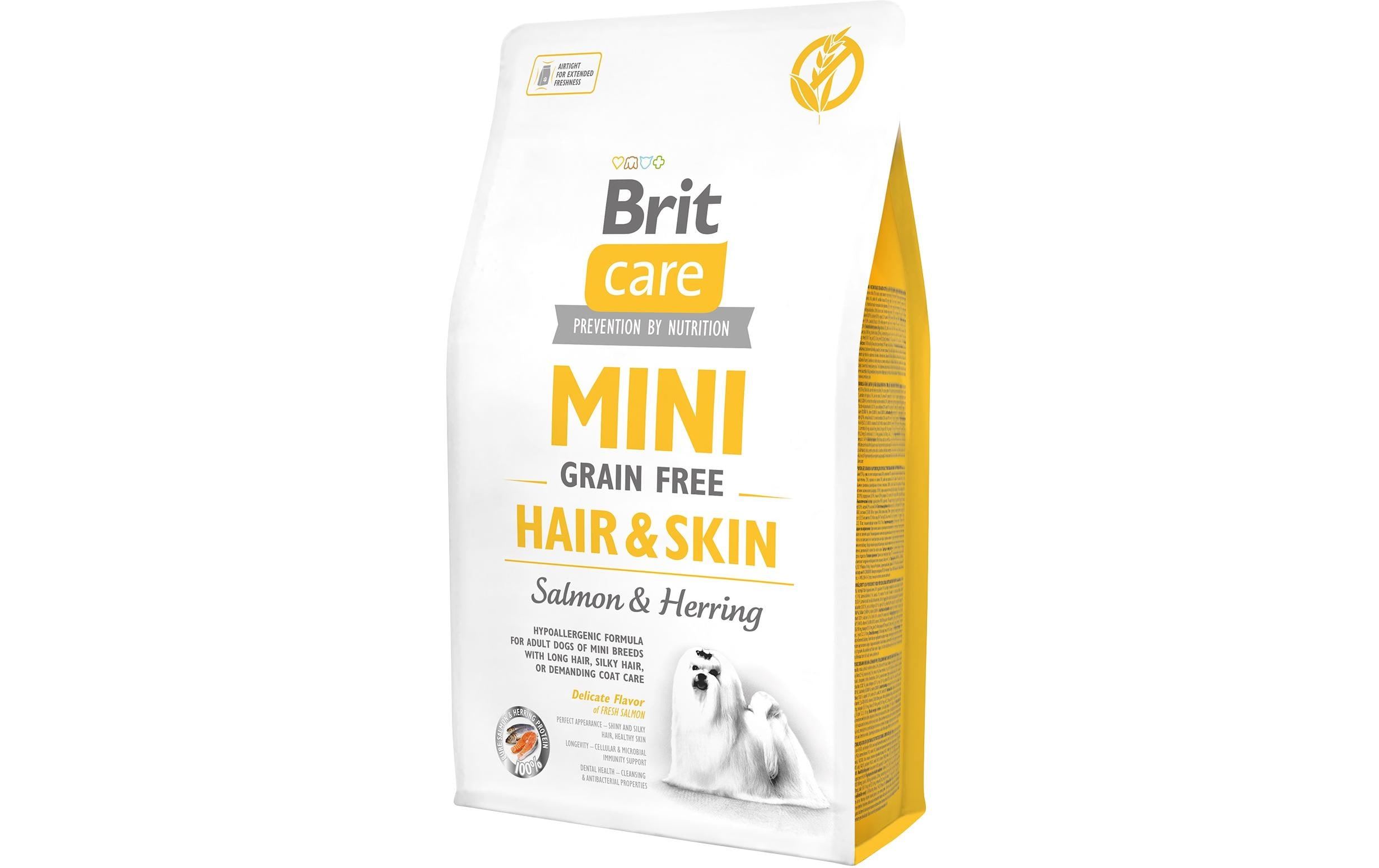 Brit Trockenfutter Care Mini Grain Free Hair and Skin 2 kg