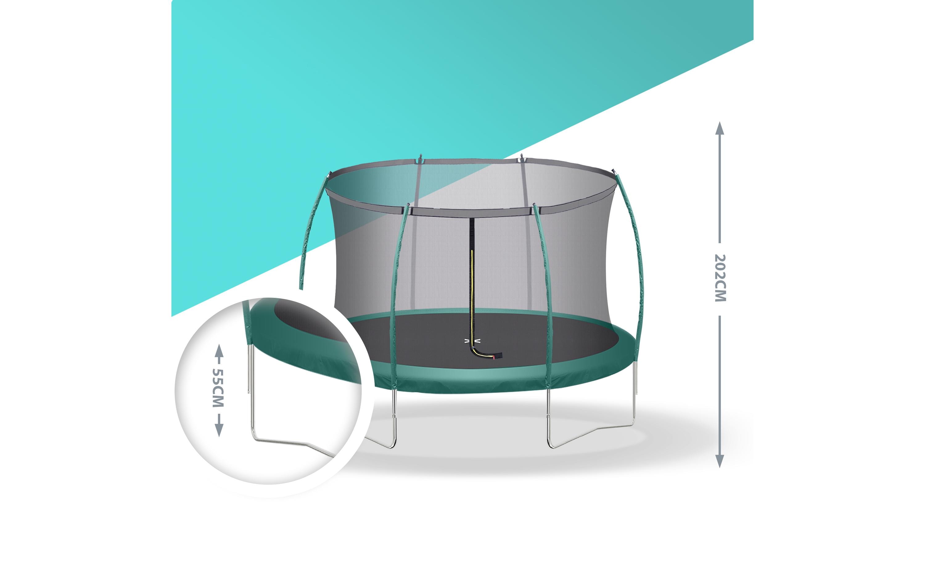KOOR Trampolin Ronda mit Leiter Ø 244