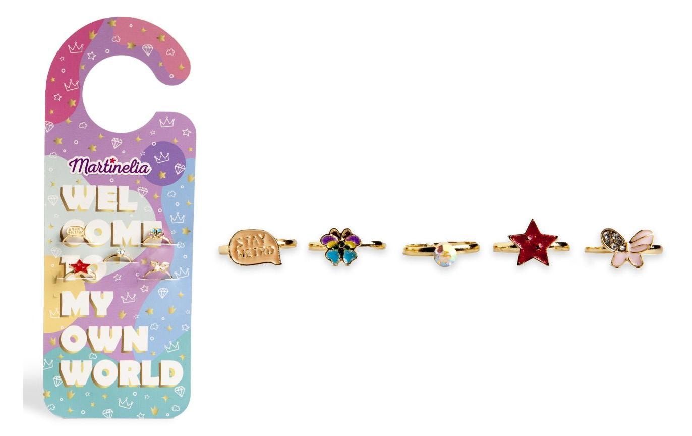 Martinelia Schmuck Fingerringe 5 Stück assortiert