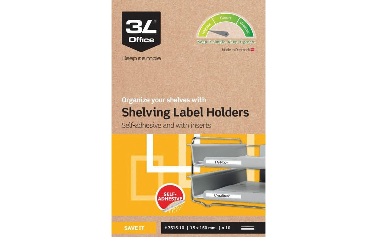 3L Namensschild 150 x 15 mm, 10 Stück 3L Namensschild 150 x 15 mm, 10 Stück