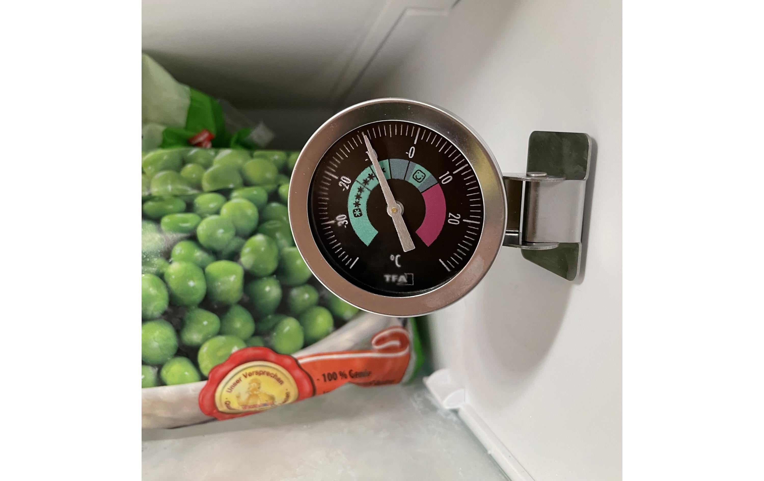 TFA Dostmann Kühl- / Gefrierthermometer Silber