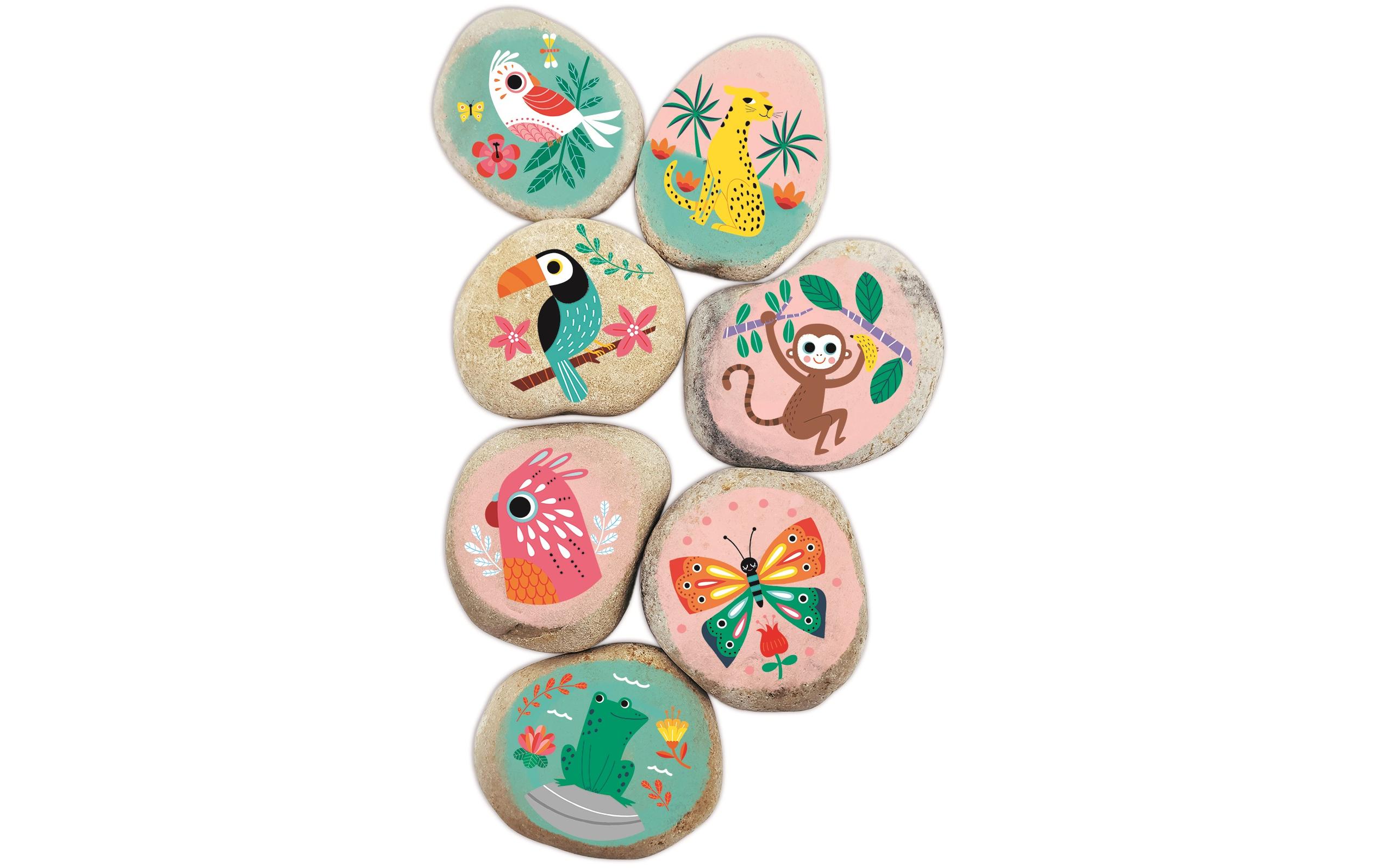 Janod Bastelset Steine zum Bemalen Janod Bastelset Steine zum Bemalen