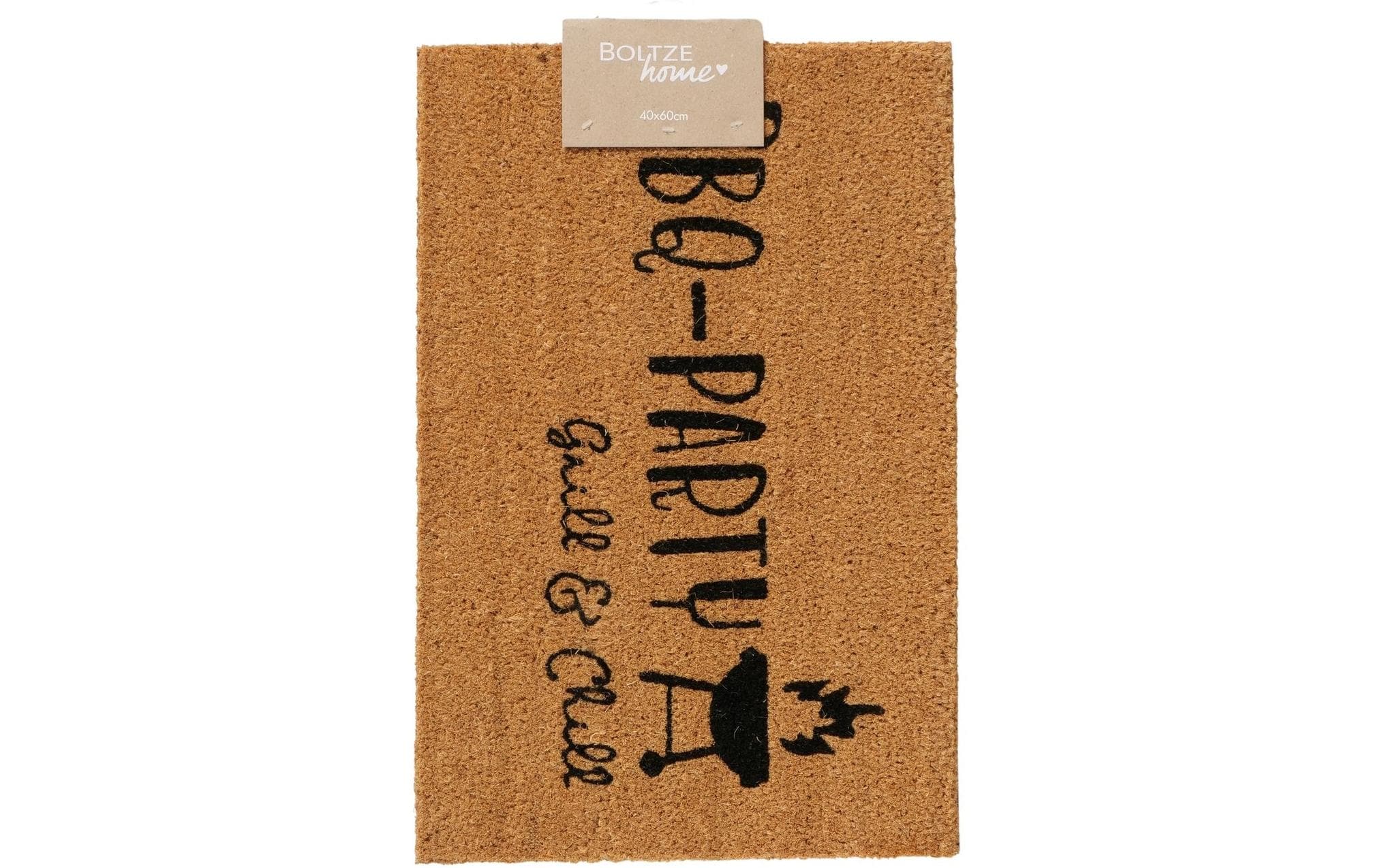 Boltze Fussmatte BBQ Party 60 x 40 cm