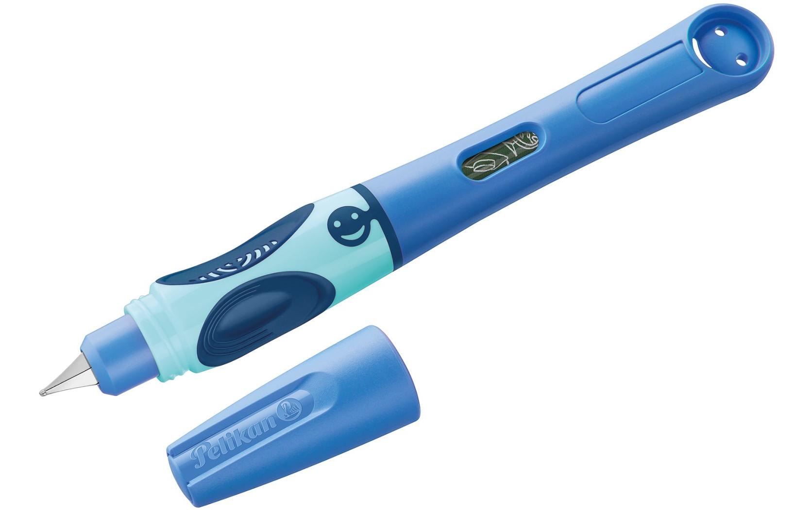 Pelikan Füllfederhalter Griffix A, für Rechtshänder, Blau