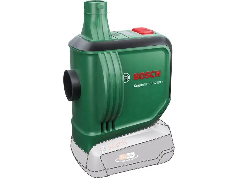 Bosch EasyInflate 18 V-500 Volumenpumpe 18 V 530 l/min Bosch EasyInflate 18 V-500 Volumenpumpe 18 V 530 l/min