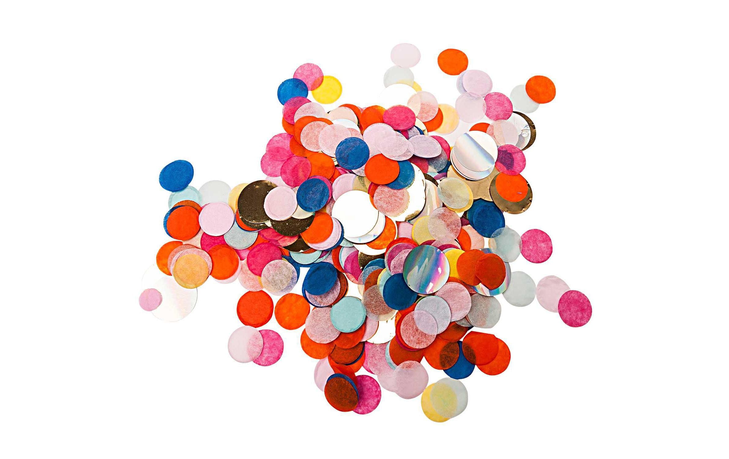 Rico Design Konfettikanone Popper Party Mix 8 g 1 Stück, Mehrfarbig