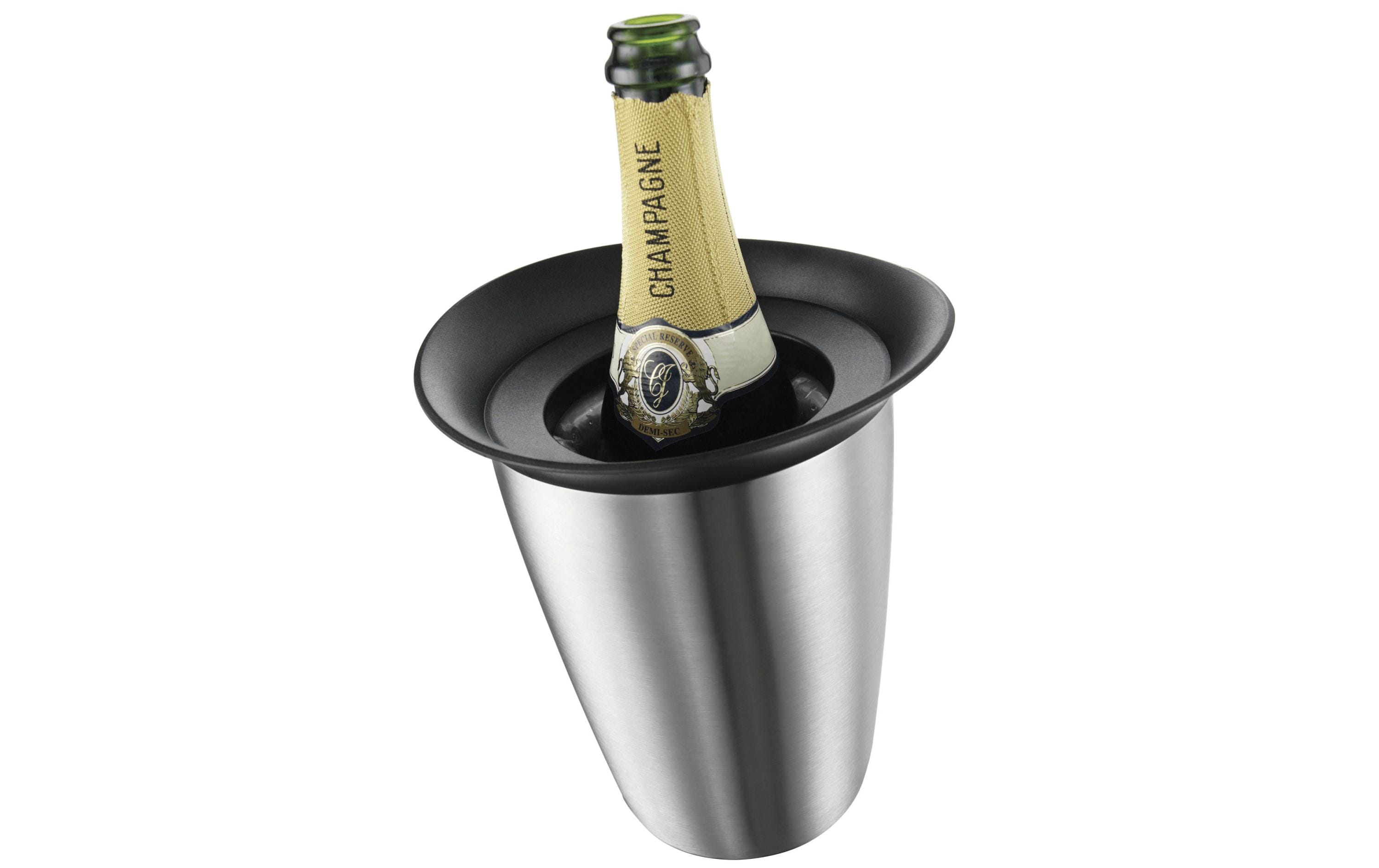 Vacuvin Weinkühler Champagne Elegant Silber