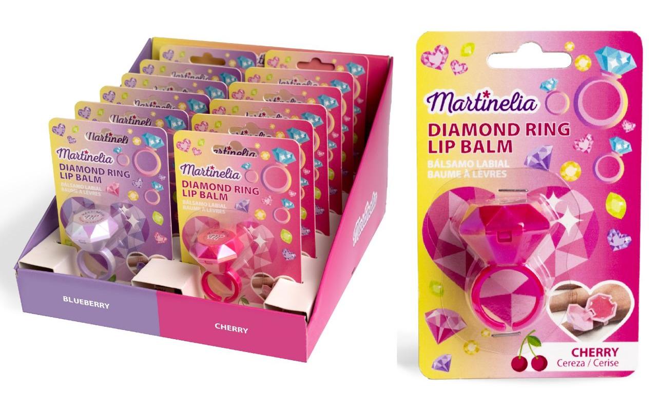 Martinelia Beauty Diamond Ring Lip Balm assortiert Martinelia Beauty Diamond Ring Lip Balm assortiert
