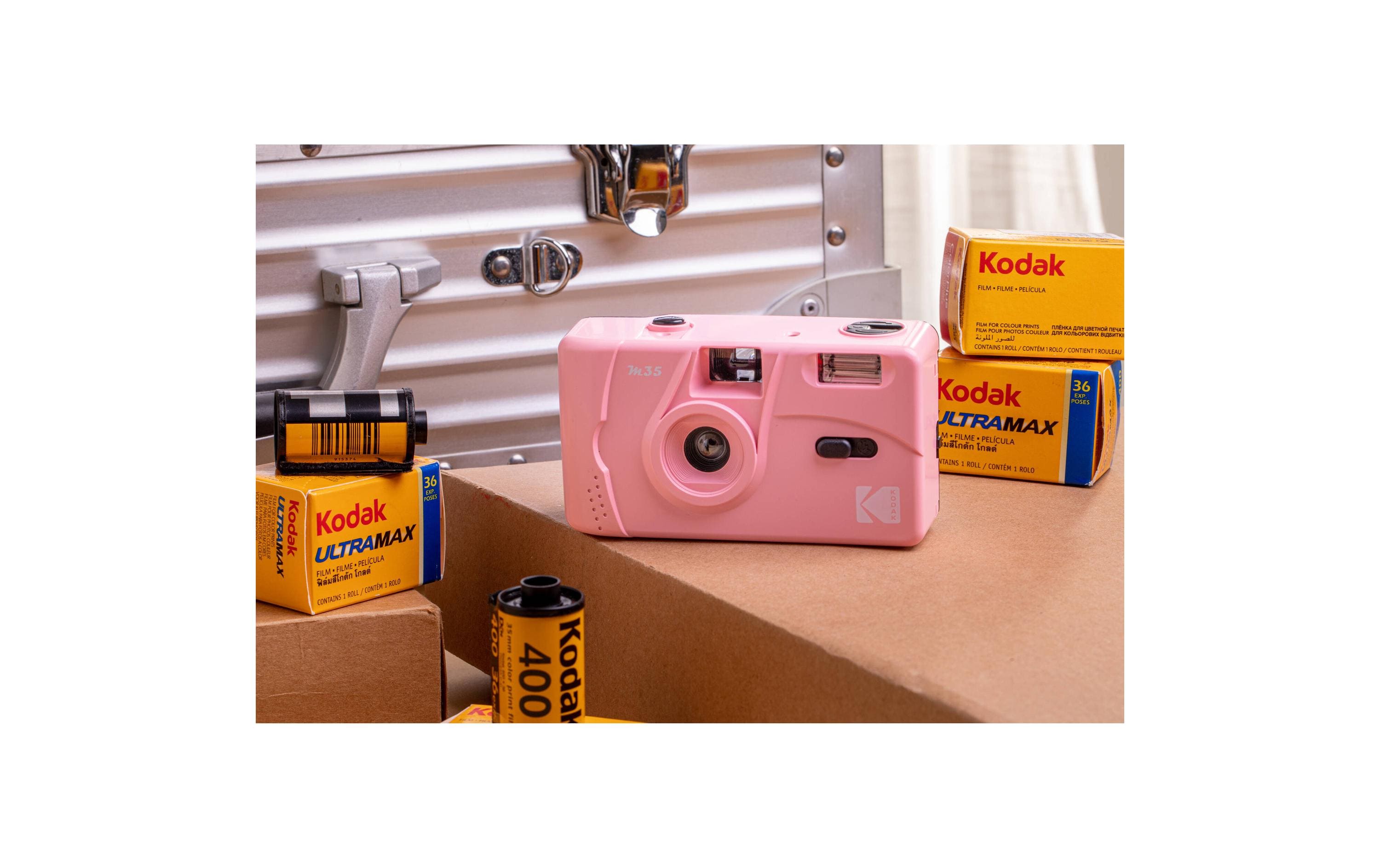 Kodak Analogkamera M35 – Rosa