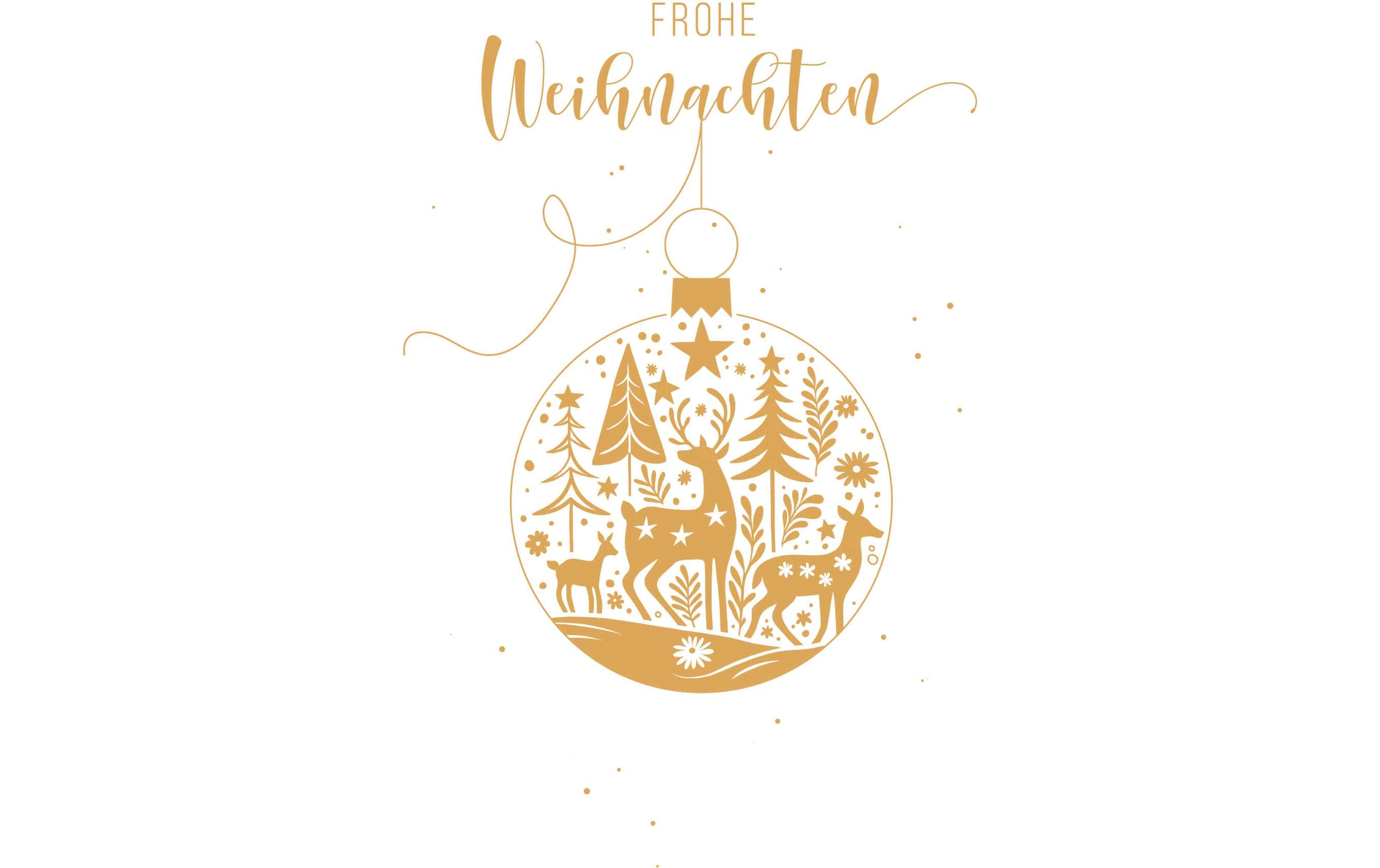 ABC Weihnachtskarten-Set A6, 6 Stück ABC Weihnachtskarten-Set A6, 6 Stück