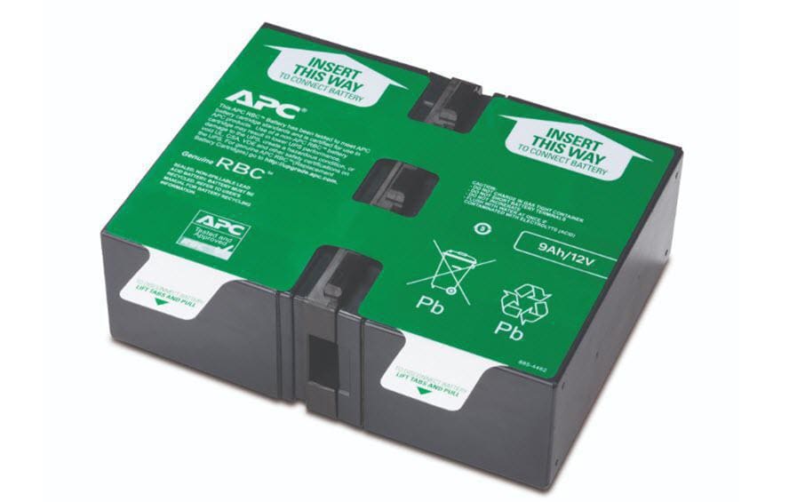 APC Ersatzbatterie APCRBC124 APC Ersatzbatterie APCRBC124