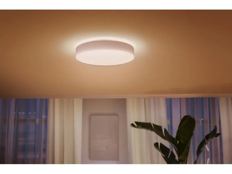 Philips Hue White Amb. Enrave Deckenleuchte L weiss 3300 lm + Dimmer Philips Hue White Amb. Enrave Deckenleuchte L weiss 3300 lm + Dimmer