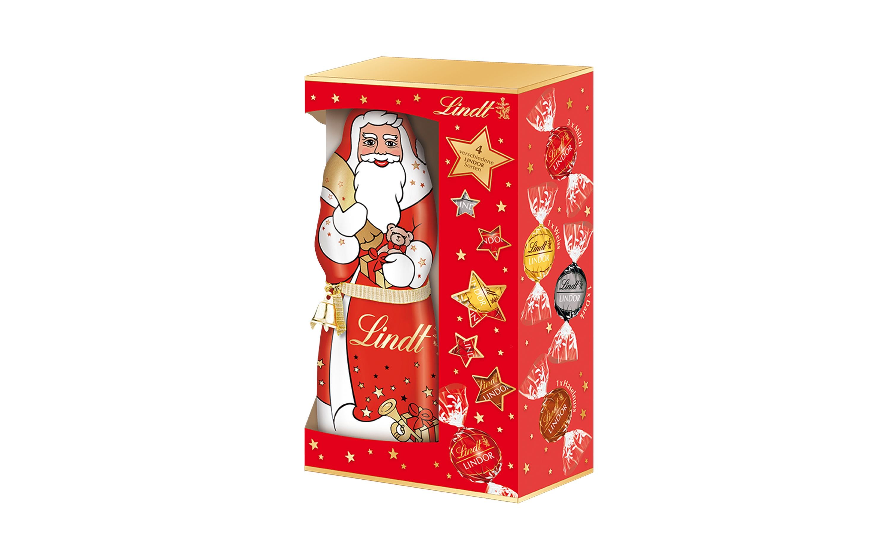 Lindt Schokolade Samichlaus Geschenkbox Assortiert, 197 g