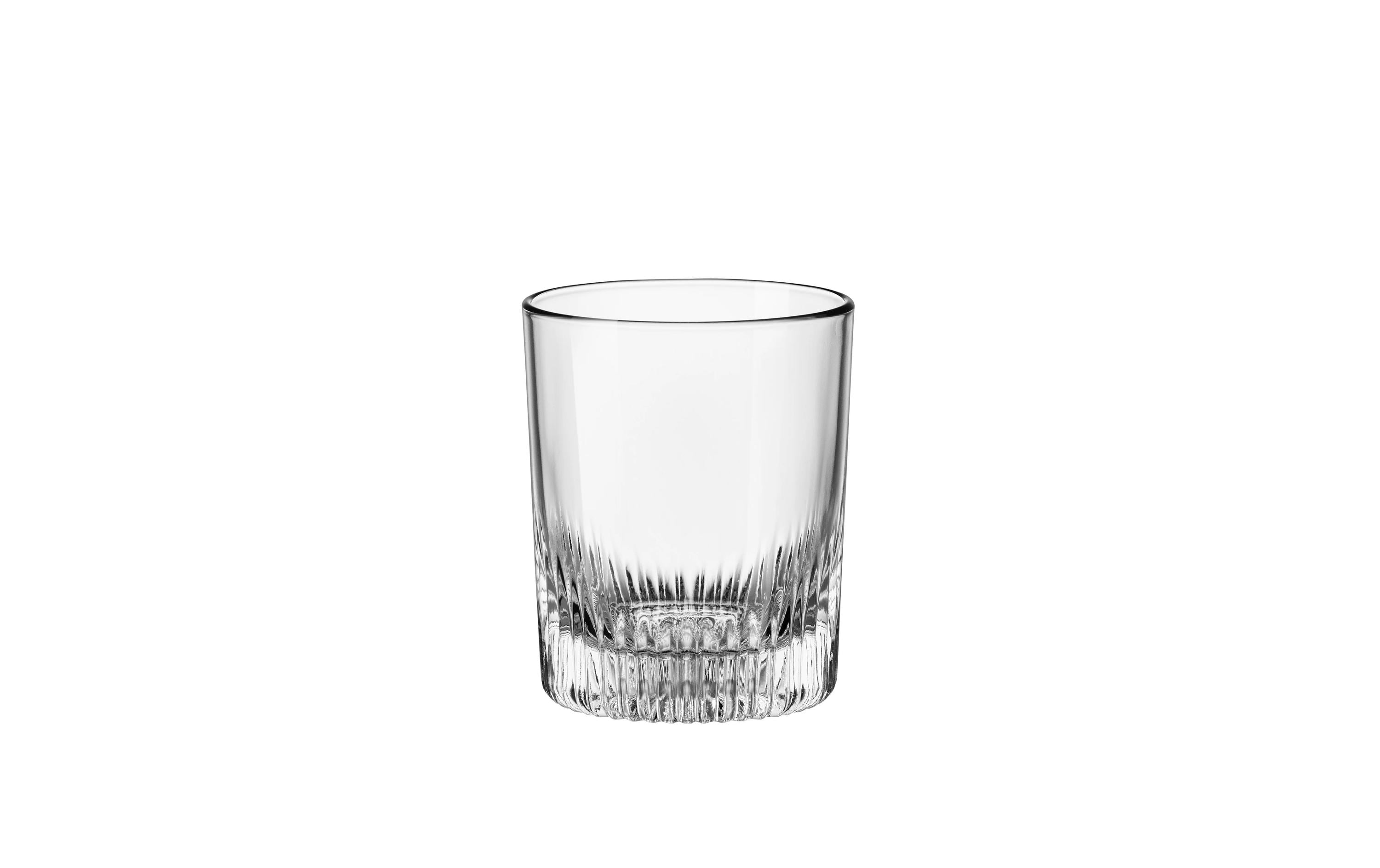 Bormioli Rocco Whiskyglas New Graphics 385 ml, 6 Stück, Transparent